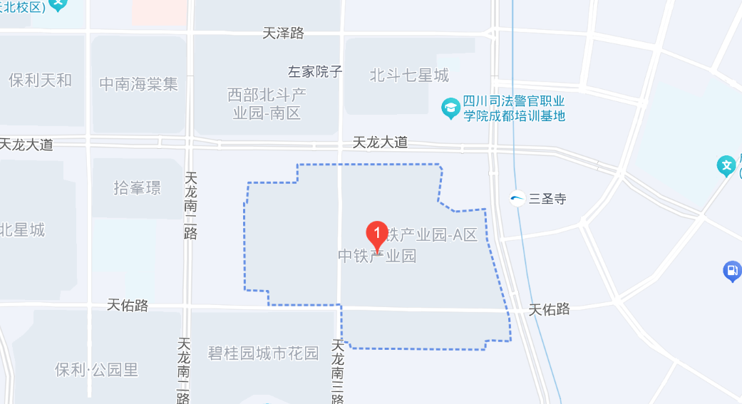 公司总部地图